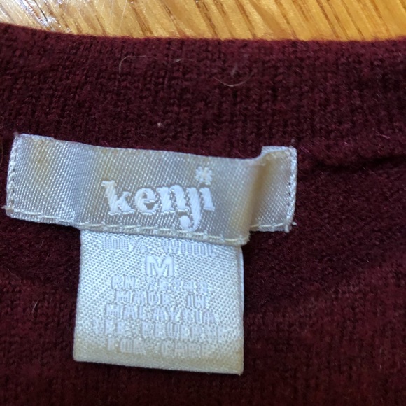 Kenji Wool pullover sweater. Size small - Picture 3 of 4
